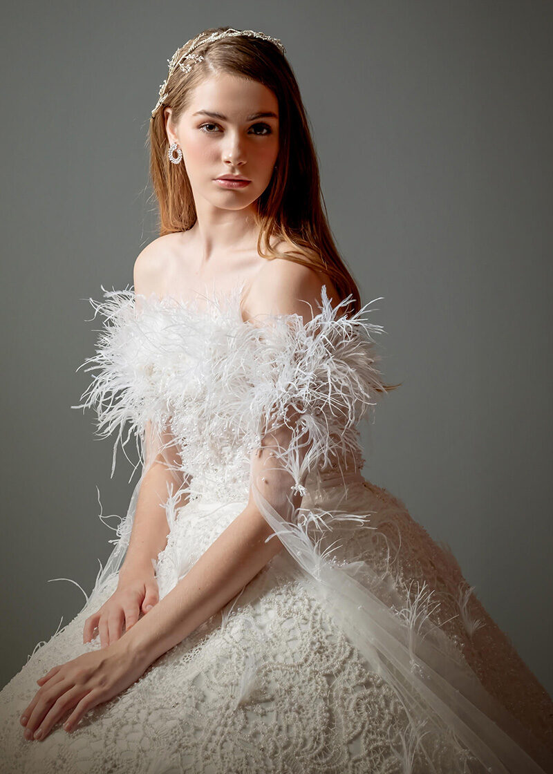 The Ivy Atelier Elegant Wedding Gown Design