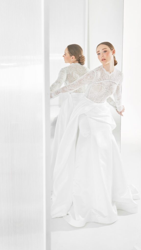 Wedding Gown Simple Elegant Designer